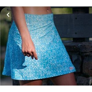 RipSkirt Hawaii Athletic Wrap Skirt Polynesian Print 15" Length 1 Size Medium